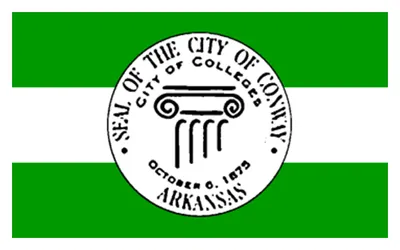 Conway city flag 