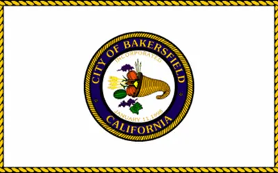 Bakersfield city flag 