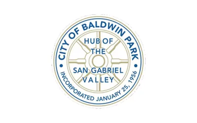 Baldwin Park city flag 