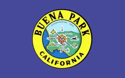 Buena Park city flag 