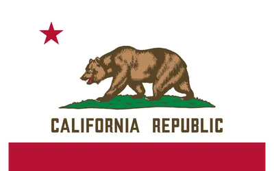 California state flag 