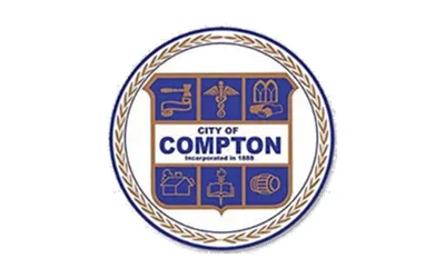 Compton city flag 