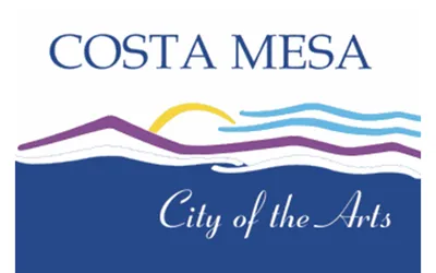 Costa Mesa city flag 