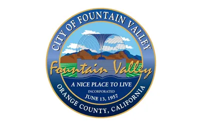 Fountain Valley city flag 