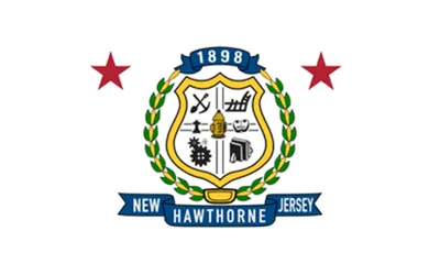Hawthorne city flag 