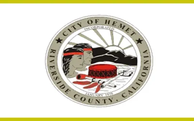 Hemet city flag 