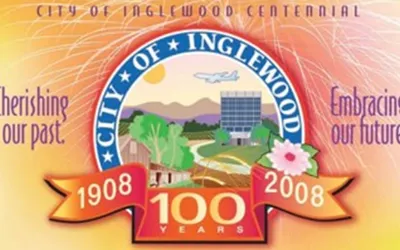 Inglewood city flag 