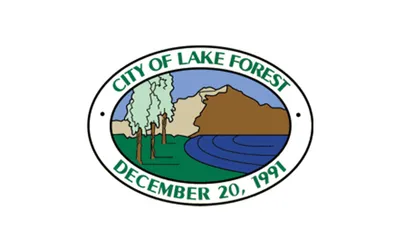 Lake Forest city flag 