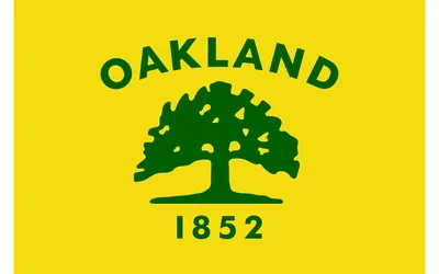 Oakland city flag 