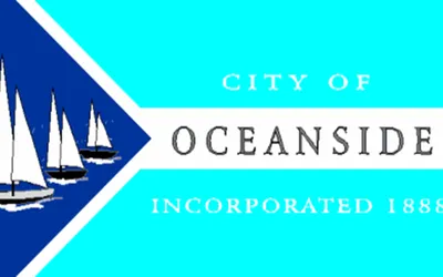Oceanside city flag 