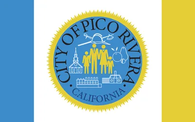 Pico Rivera city flag 