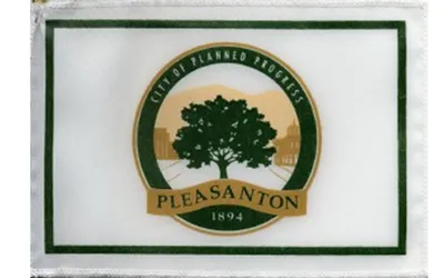 Pleasanton city flag 