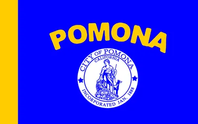 Pomona city flag 