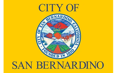 San Bernardino city flag 