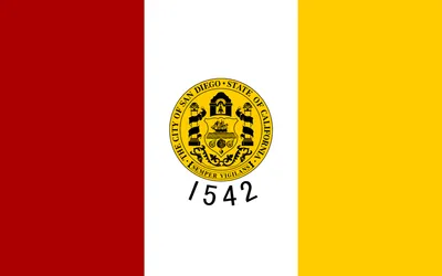 San Diego city flag 