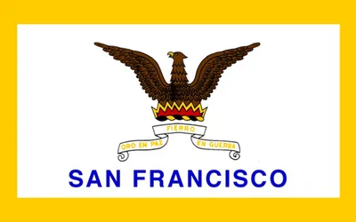San Francisco city flag 