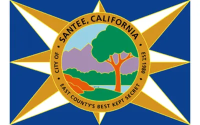 Santee city flag 