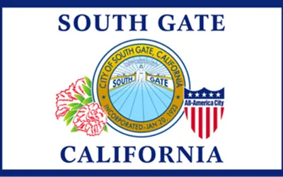 South Gate city flag 