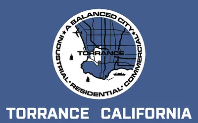 Torrance city flag 