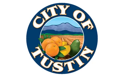 Tustin city flag 