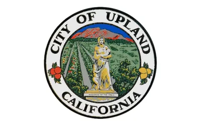 Upland city flag 