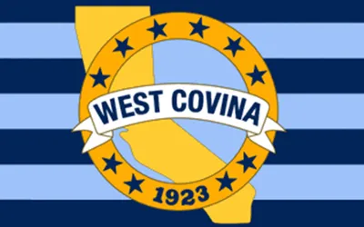 West Covina city flag 