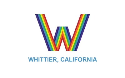 Whittier city flag 