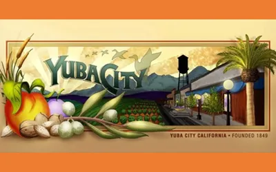 Yuba City city flag 