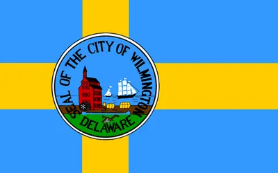 Wilmington city flag 
