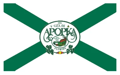 Apopka city flag 