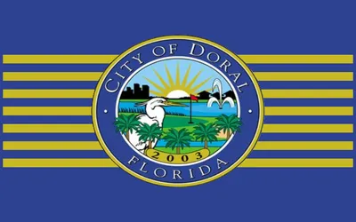 Doral city flag 