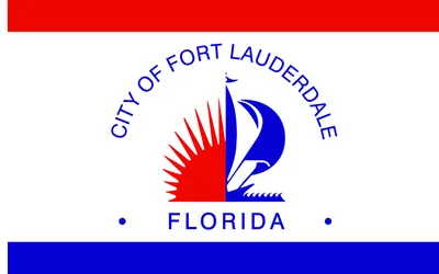 Fort Lauderdale city flag 