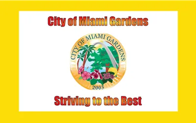 Miami Gardens city flag 