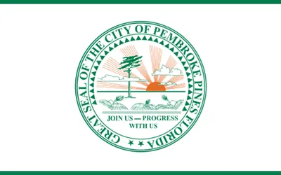 Pembroke Pines city flag 