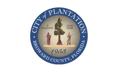 Plantation city city flag 