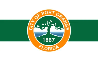 Port Orange city flag 