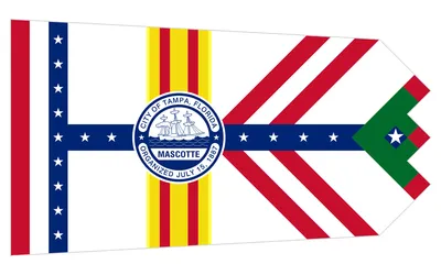 Tampa city flag 