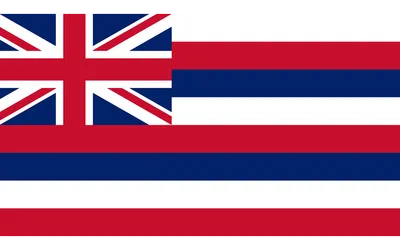 Hawaii state flag 