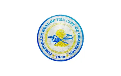 Champaign city flag 
