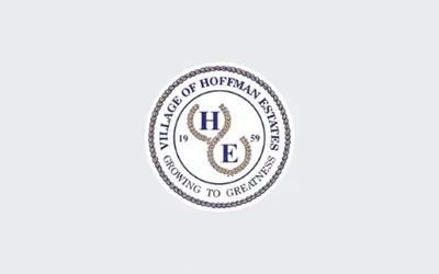 Hoffman Estates city flag 