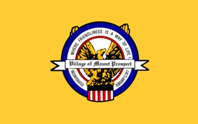 Mount Prospect city flag 