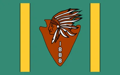 Skokie city flag 