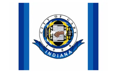 Gary city flag 