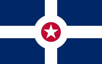 Indianapolis city flag 