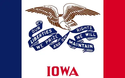 Iowa City city flag 