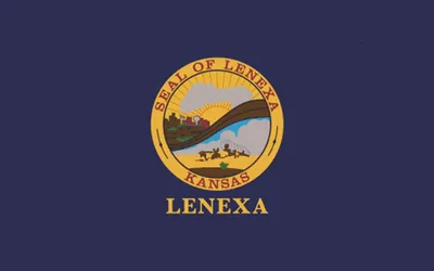 Lenexa city flag 