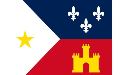 Lafayette city flag 