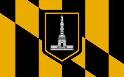 Baltimore city flag 