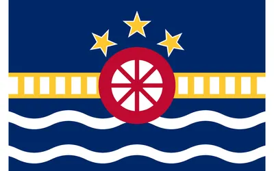 Ellicott City city flag 