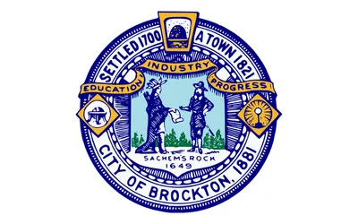 Brockton city flag 